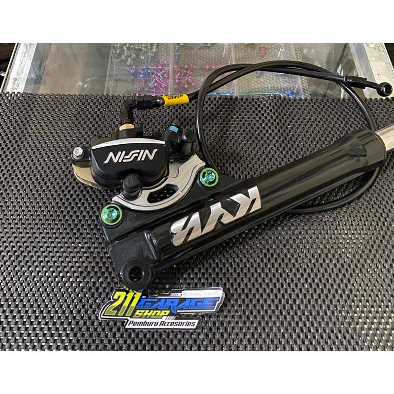 PAKETAN DEPAN SOK KYB MIO & KALIPER NISSIN UK220