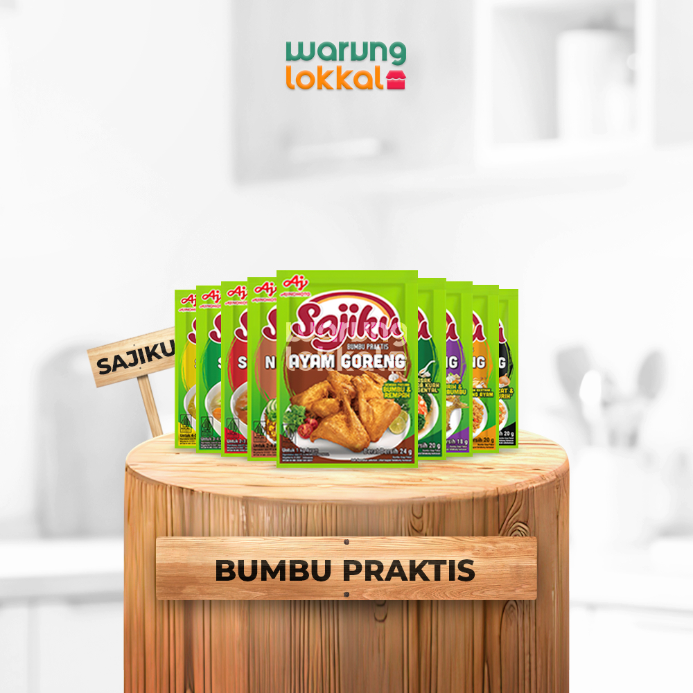 

Sajiku Bumbu Praktis All Variant - Warung Lokkal