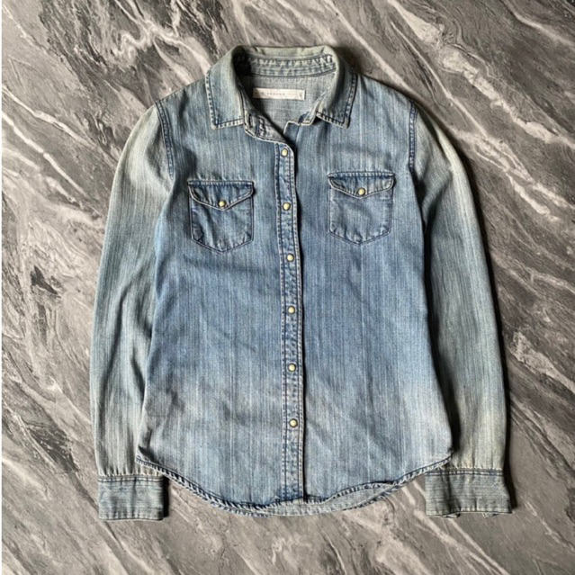 Kemeja Denim Giordano