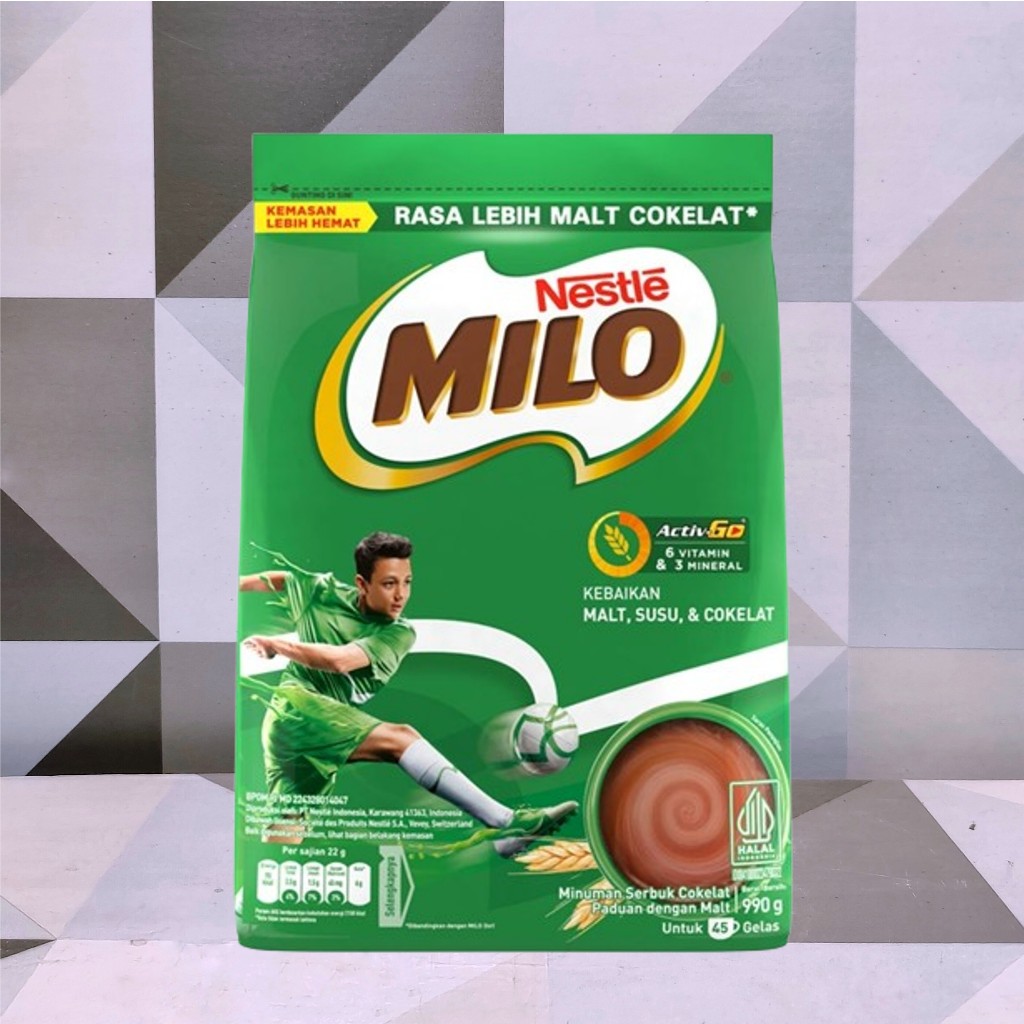 

MILO Active Go Kemasan 990 GR