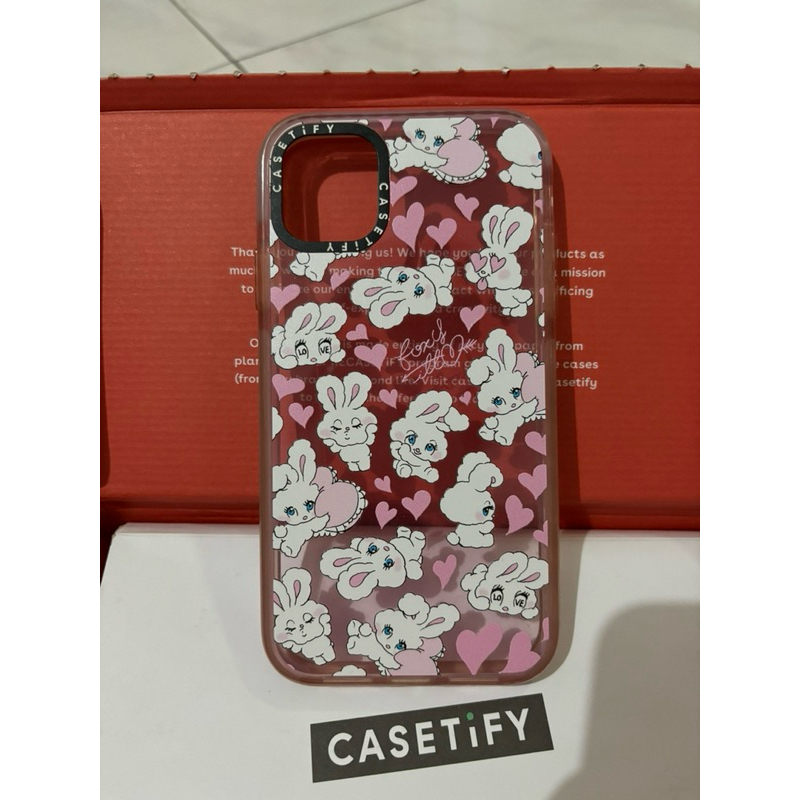 [SALE] Casetify Foxy iPhone 11 Authentic Official BACA DESKRIPSI (Preloved) free bonus 2 pc case (ra