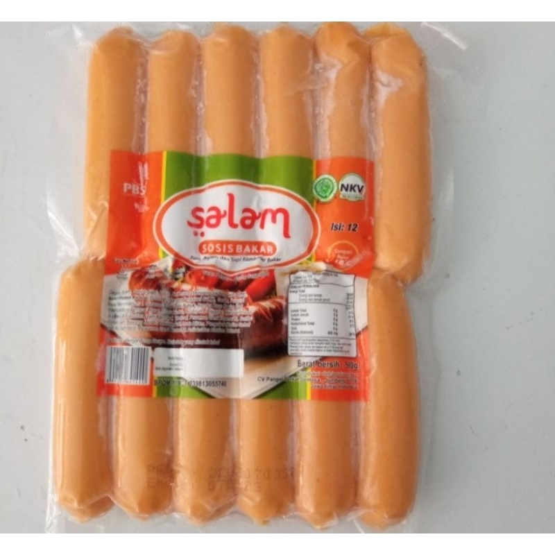 

Sosis salam 500 gr isi 12