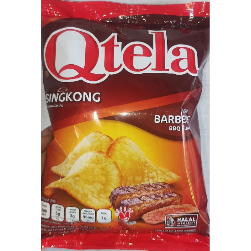 

Qtela Keripik Singkong Barbeque 20gr