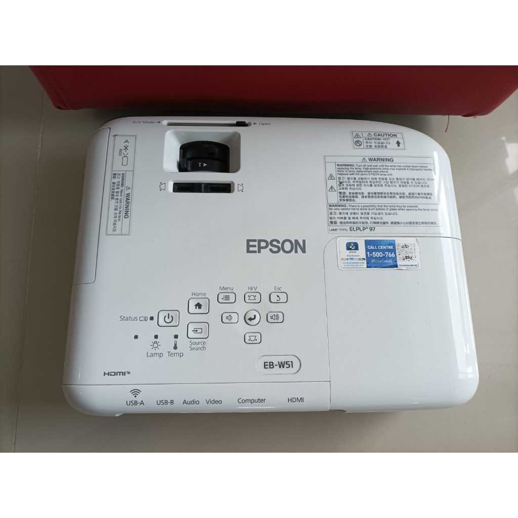 PROYEKTOR SECOND SEGEL EPSON EB W51