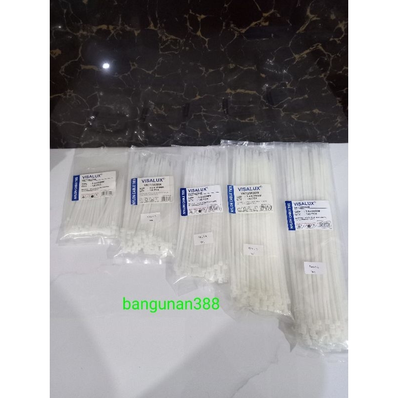 

KABEL TIES NYLON/KABLE TIES PUTIH 10CM, 15CM, 20CM, 25CM, 30CM