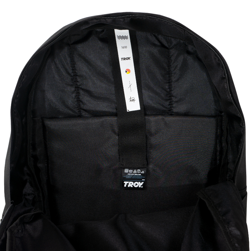 Troy Company Backpack Tas Ransel Black Rhombus BP 2627