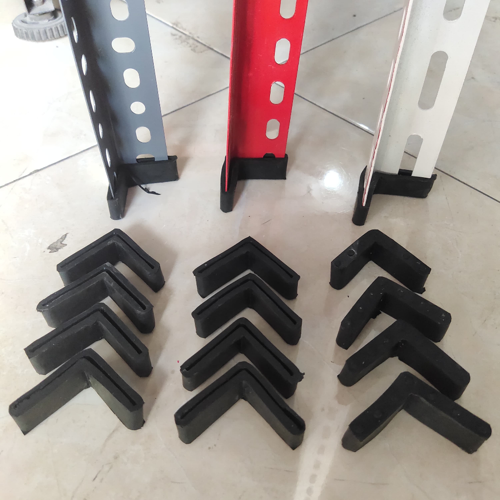 Karet Siku 4x4 Kaki Rak Siku karet kaki siku lubang alas kaki meja siku meja kaki