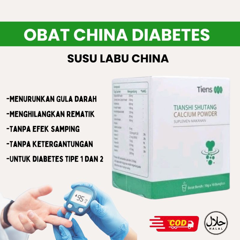 

SUSU LABU CHINA DIABETES/GULA DARAH-Shutang Diabetes untuk menurunkan gula dan Kencing Manis