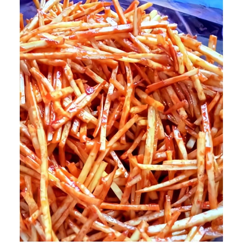 

keripik singkong stik pedas manis gurih
