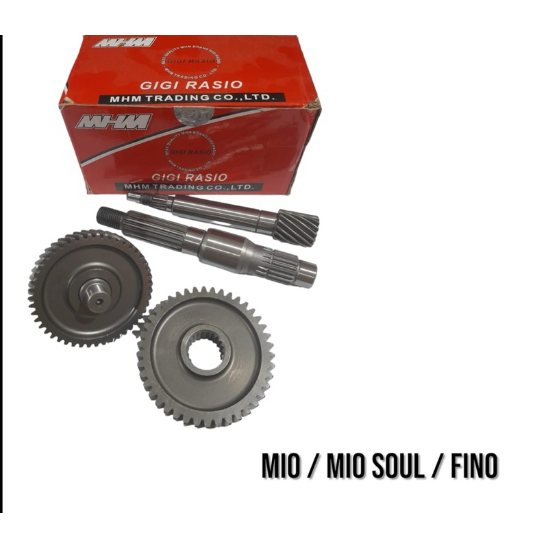 GIGI TRANSMISI GIGI MESIN KOMPLIT MIO/SOUL MIO J MIO M3 NMAX - MHM