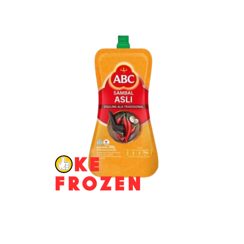 

ABC SAUS SAMBAL ASLI POUCH 380GR / SAUS SAMBAL PEDAS