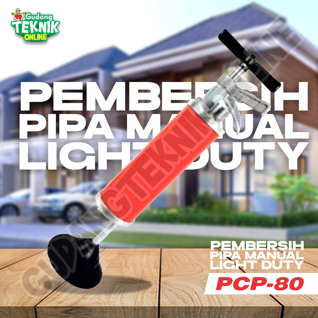 Pembersih Pipa Tersumbat WIPRO PCP-80 PCP-100 / Pipe Drain Cleaner LIGHT DUTY Pembersih Pipa Model T
