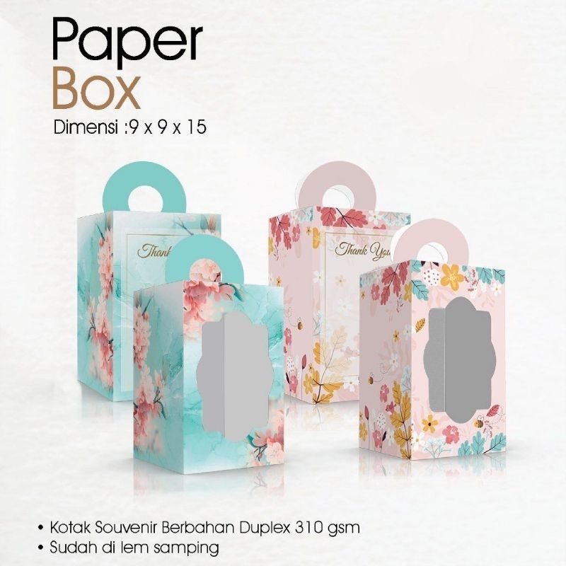 

Paperbox 9 x 9 x 15 Duplex