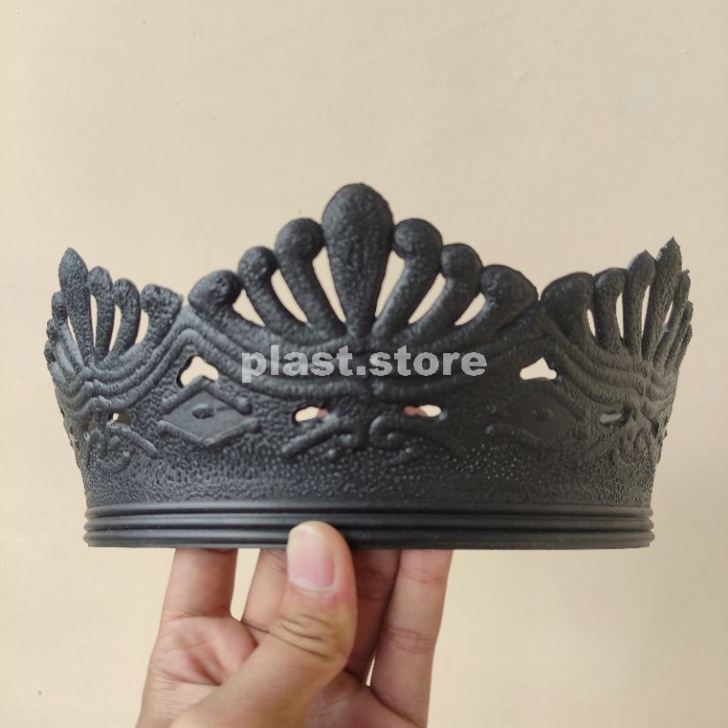 (1 Set) Mahkota dan Kaki Sangkar Perkutut Model Merak