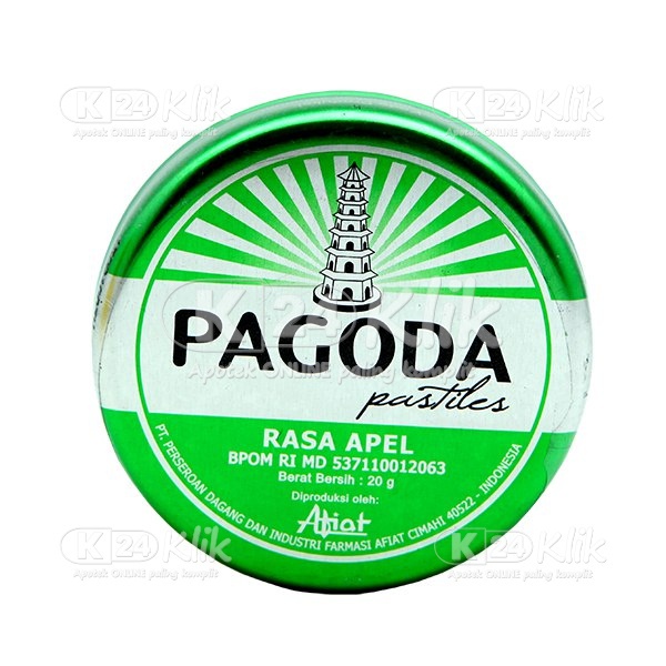 

Pagoda Permen Apel 20g (per Pcs)