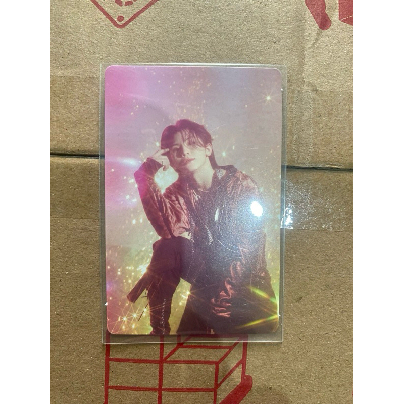 Photocard Woozi 11th mini album Heaven seventeen