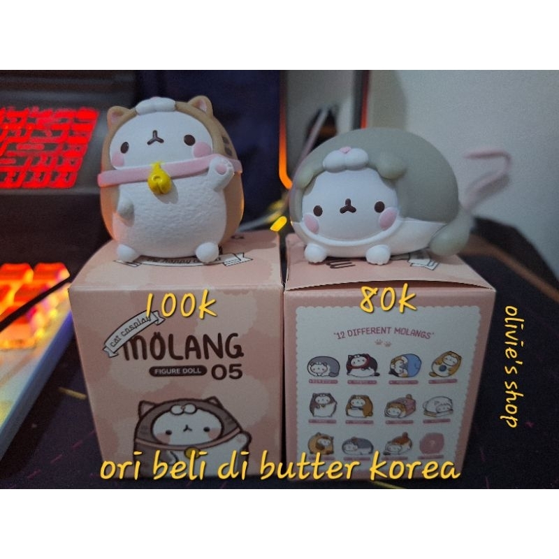 Figure ori Molang kucing preloved