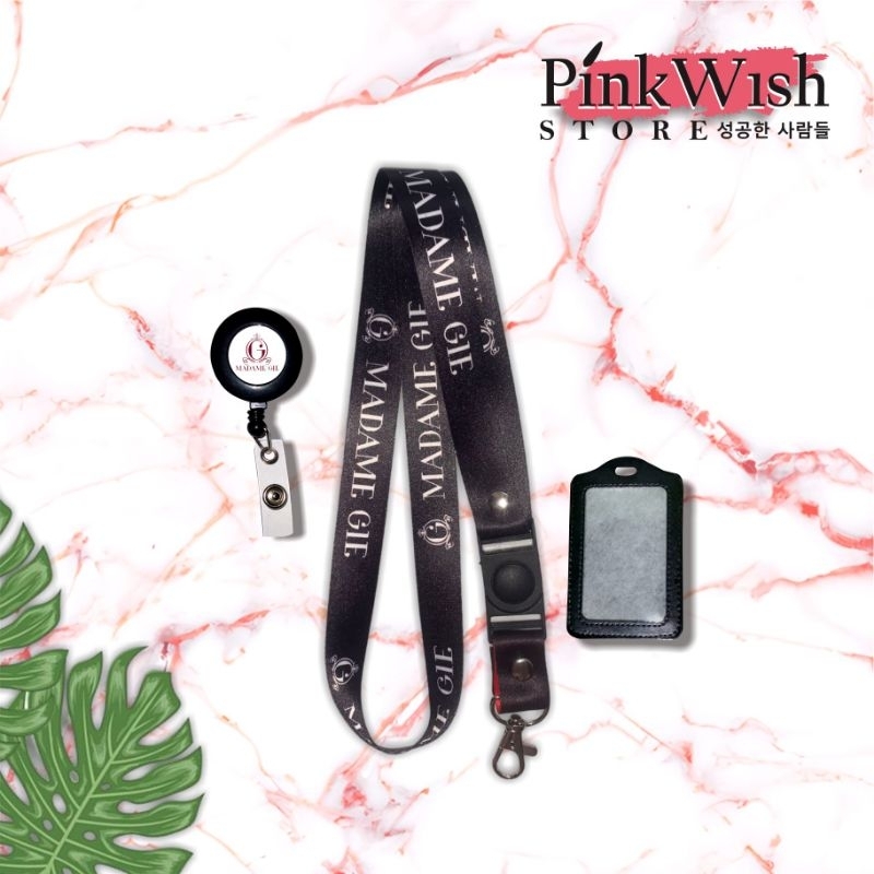 

Tali idcard MADAMGIE hitam / lanyard MADAMGIE [READY STOCK] TERMURAH !!! Beli Eceran Rasa Grosir