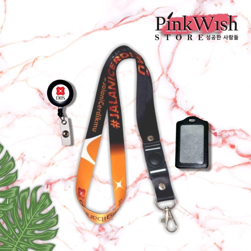

tali idcard DBS Hitam / lanyard DBS [READY STOCK] TERMURAH !!! Beli Eceran Rasa Grosir
