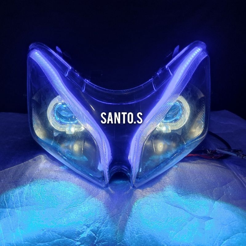 REFLEKTOR LAMPU VARIO 110 KARBU BILLED LAMPU VARIO KARBU