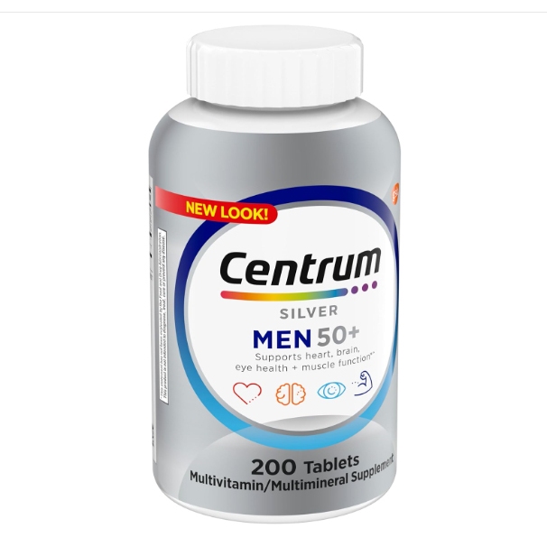 Centrum Silver Men's Multivitamin for Men 50 Plus. 275 tablets. Original USA