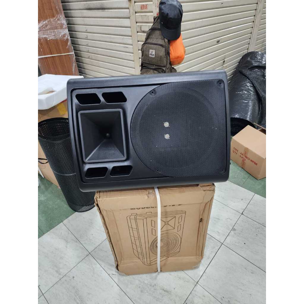 (JUAL 2 BUAH) Box huper 12 KOMPLIT kit huper amplifier
