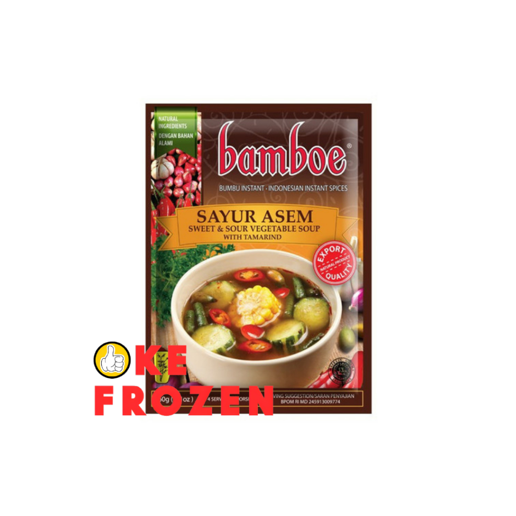 

BAMBOE BUMBU INSTANT SAYUR ASEM 60GR