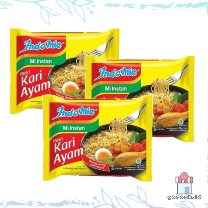 

Indomie kari ayam 1pcs 72g