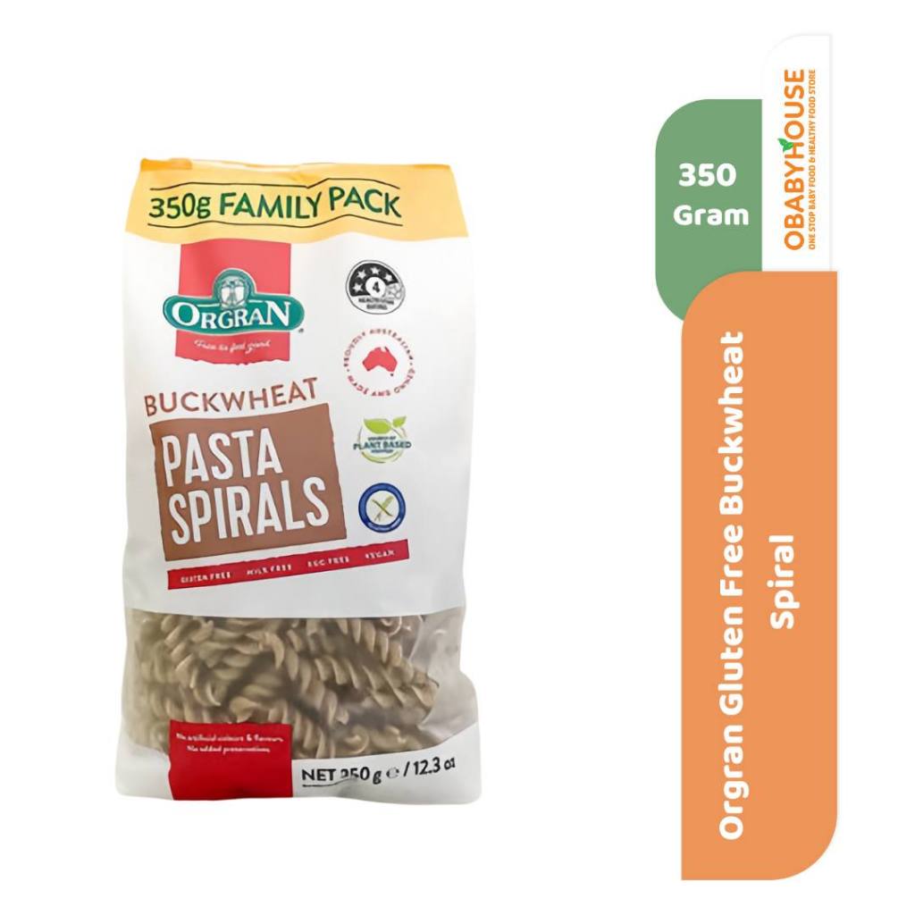 

Orgran Gluten Free Buckwheat Spirals 350 gr