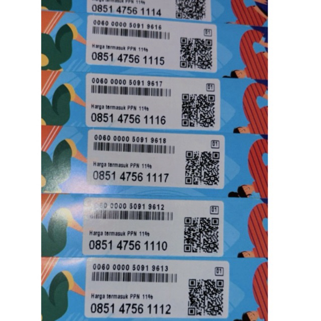 Kartu by.U nomor cantik