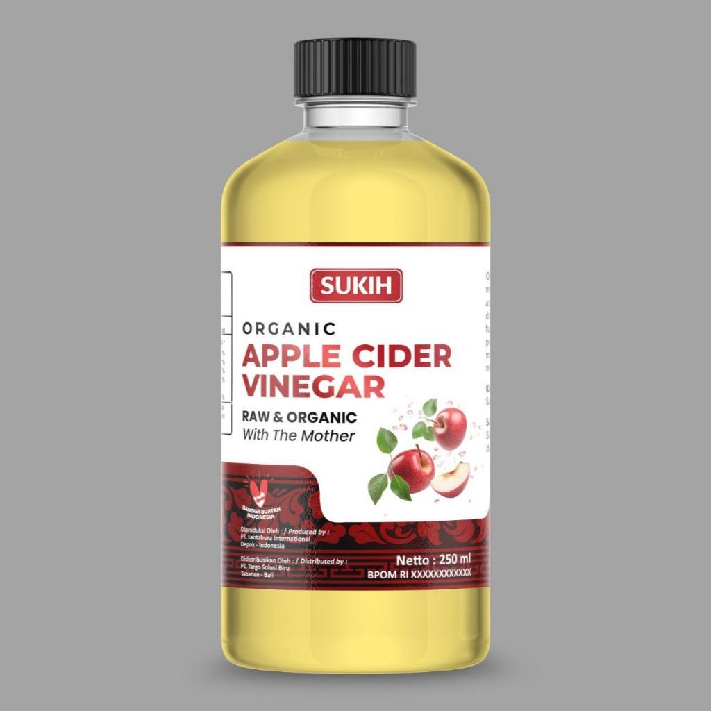 

Sukih Cuka Apel Apple Cider Vinegar 1 Liter CUKA APEL Organik With The Mother