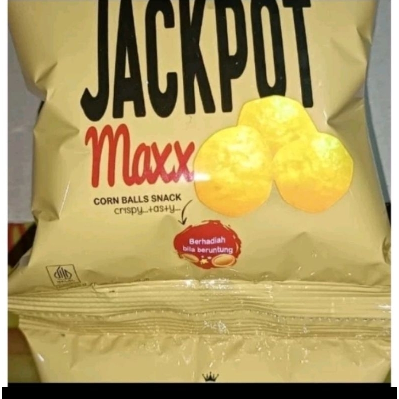 

Chiki Jackpot Maxx Berhadiah Uang Tunai isi 10pcs/1 Dus
