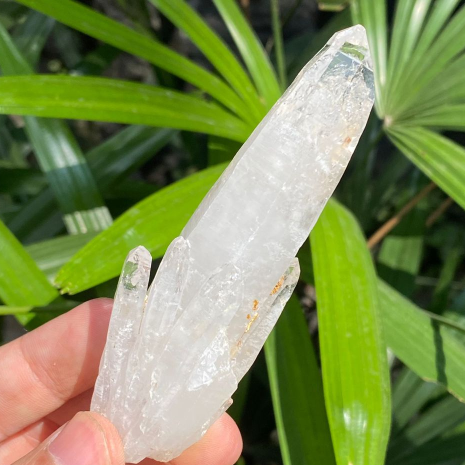 Natural Crystal Quartz - Bongkahan Candle Quartz Crystal CQ-12