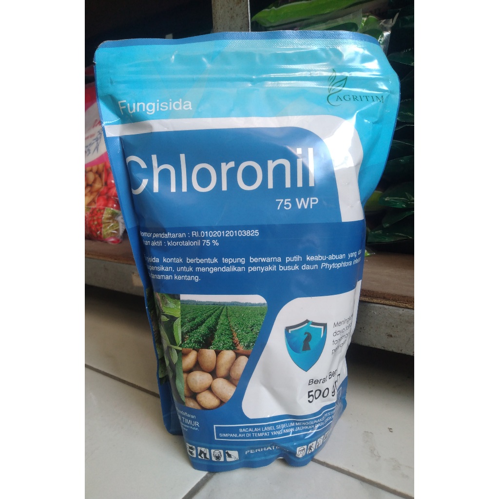 Fungisida CHLORONIL 75WP 500gram