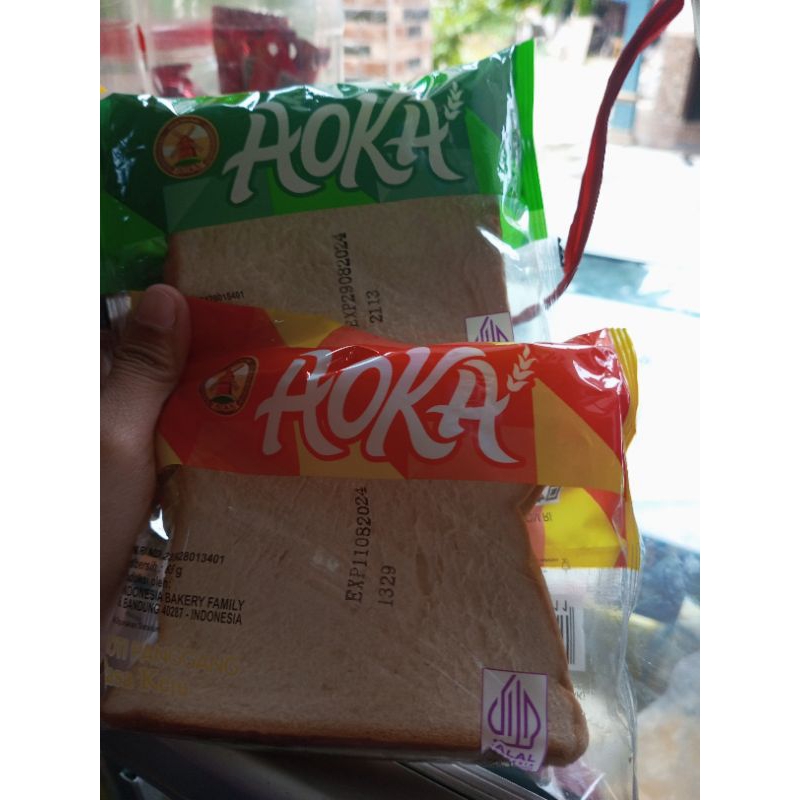 

Roti Aoka/roti panggang aoka/roti murah