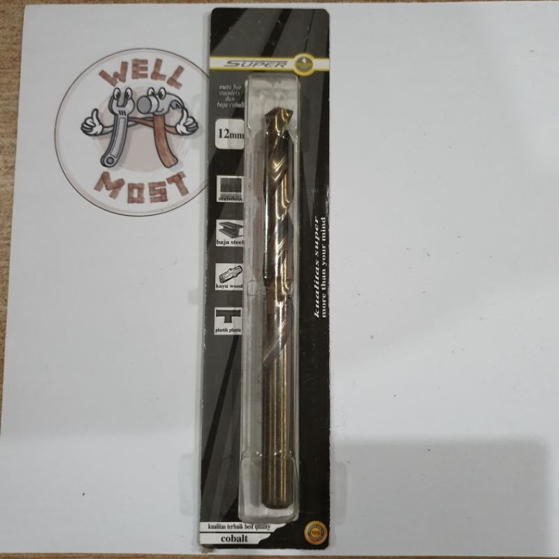 MATA BOR BESI BAJA COBALT SUPER YOZURI 12 MM