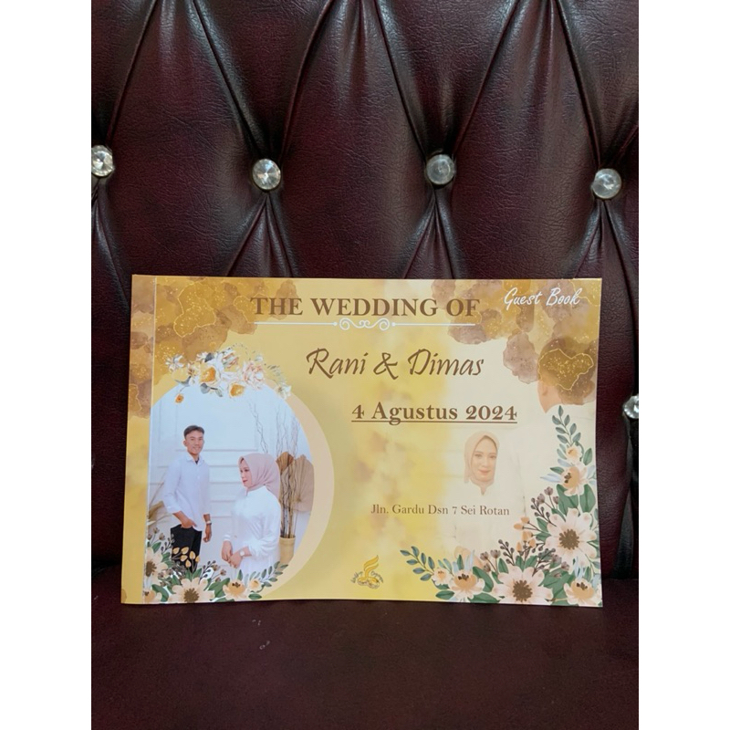 

Buku Tamu / Guest Book Custom