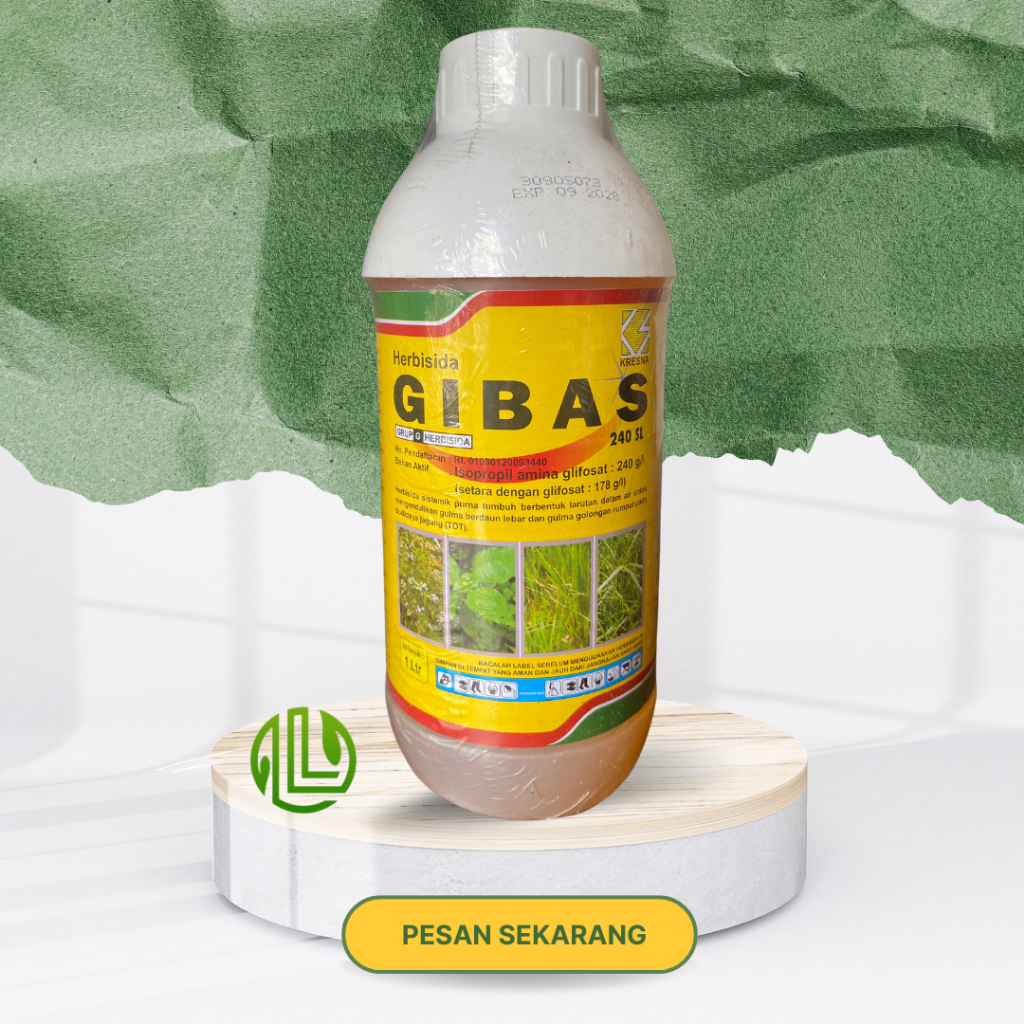HERBISIDA GIBAS 240 SL 1 LITER