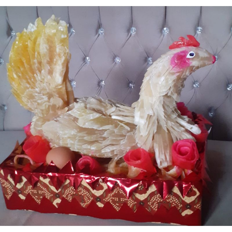 

Manisan buah Pepaya berbentuk Ayam