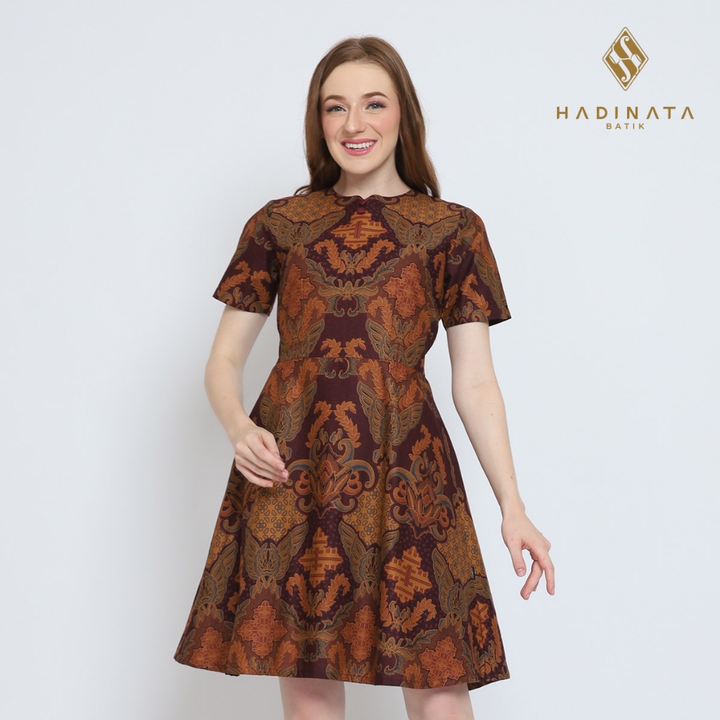 Hadinata Batik Wanita Dress Furing Mohini Mohan
