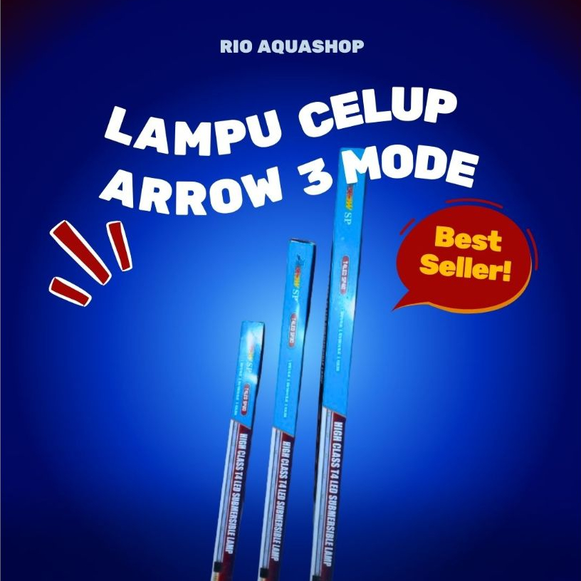 LAMPU CELUP AQUARIUM 3 MODE TERBARU