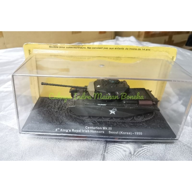 De Agostini 1:72 Centurion Mk.III 8th King's Royal Irish Hussars Seoul (Korea) - 1950