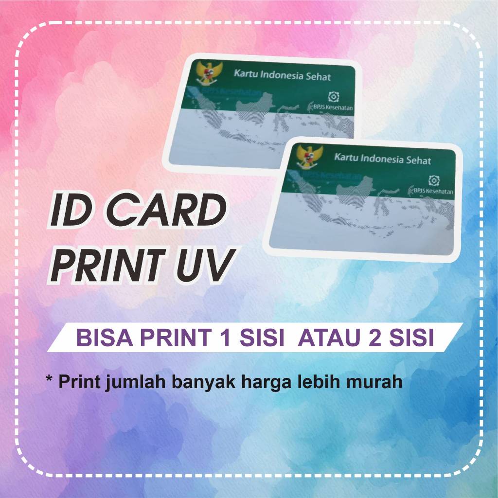 

ID CARD PRINT UV (premium)