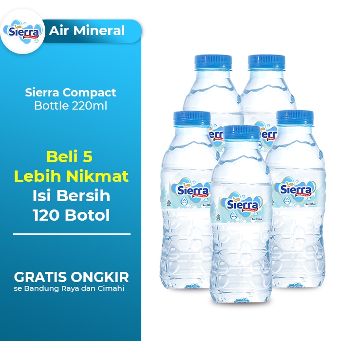 

Sierra Compact 220 ml (Bundling 5 Pack)