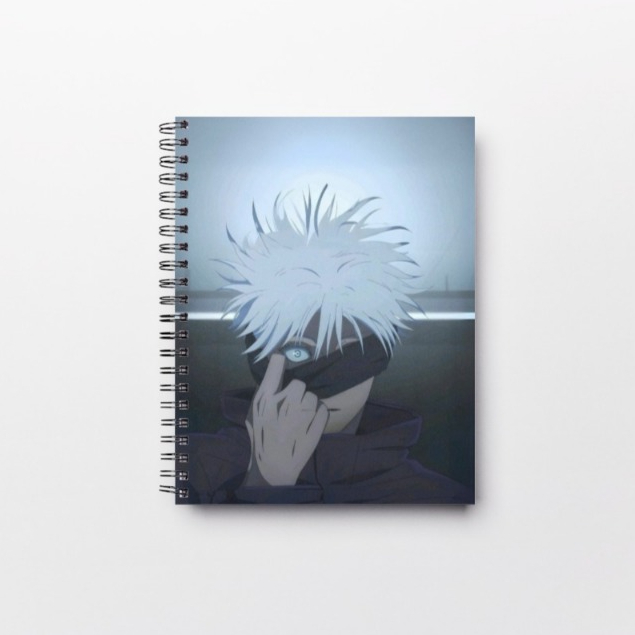 

Notebook Spiral A4 Ilustrasi GOJO SATORU (Anime Jujutsu Kaisen)