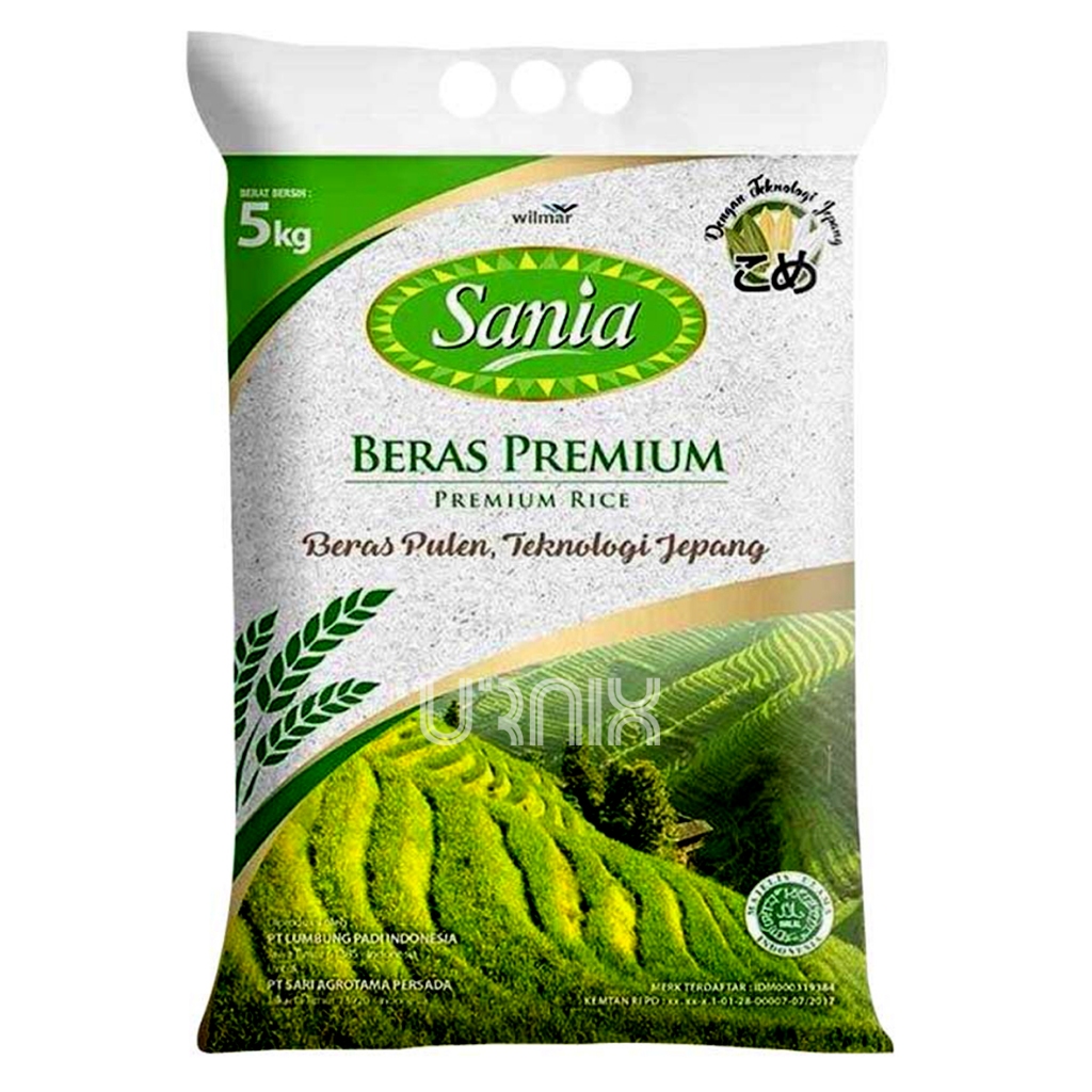 

Beras Sania 5kg - Pulen dan Wangi