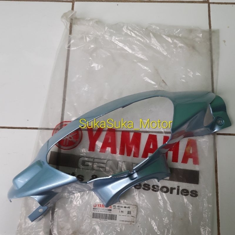 Batok Lampu Depan Mio Sporty Biru Biru Muda Telor Asin Ori Ygp | 5TL-F6143-00-P3