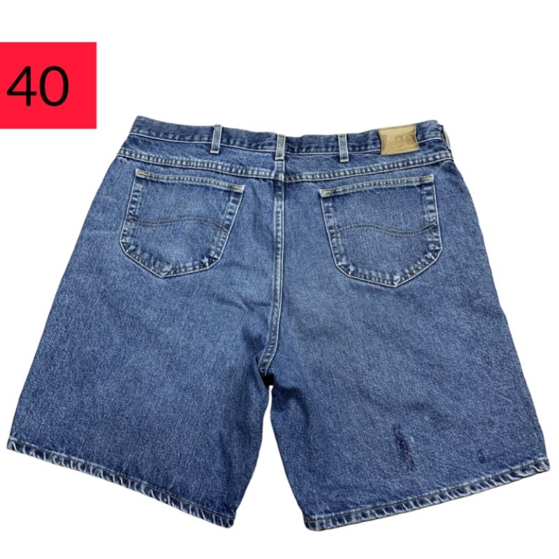 Celana pendek jeans LEE made in USA ( size 40 ) vintage