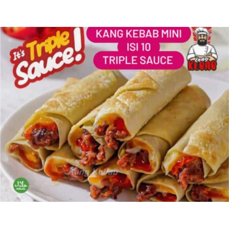 

kebab mini triple sauxs isi 10