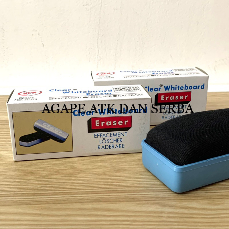 

CLEAR WHITE BOARD PENGHAPUS PAPAN TULIS ERASER